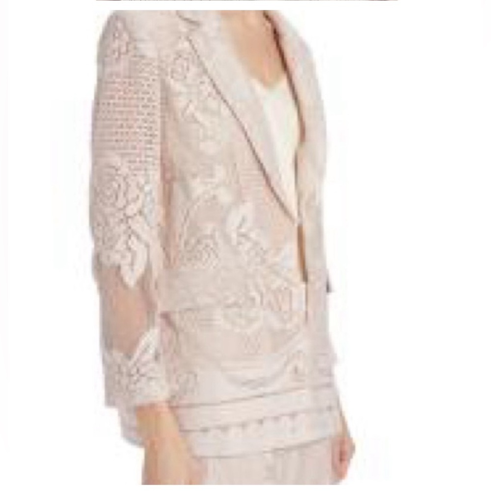 Kobi Halperin Cream Lace joie jacket